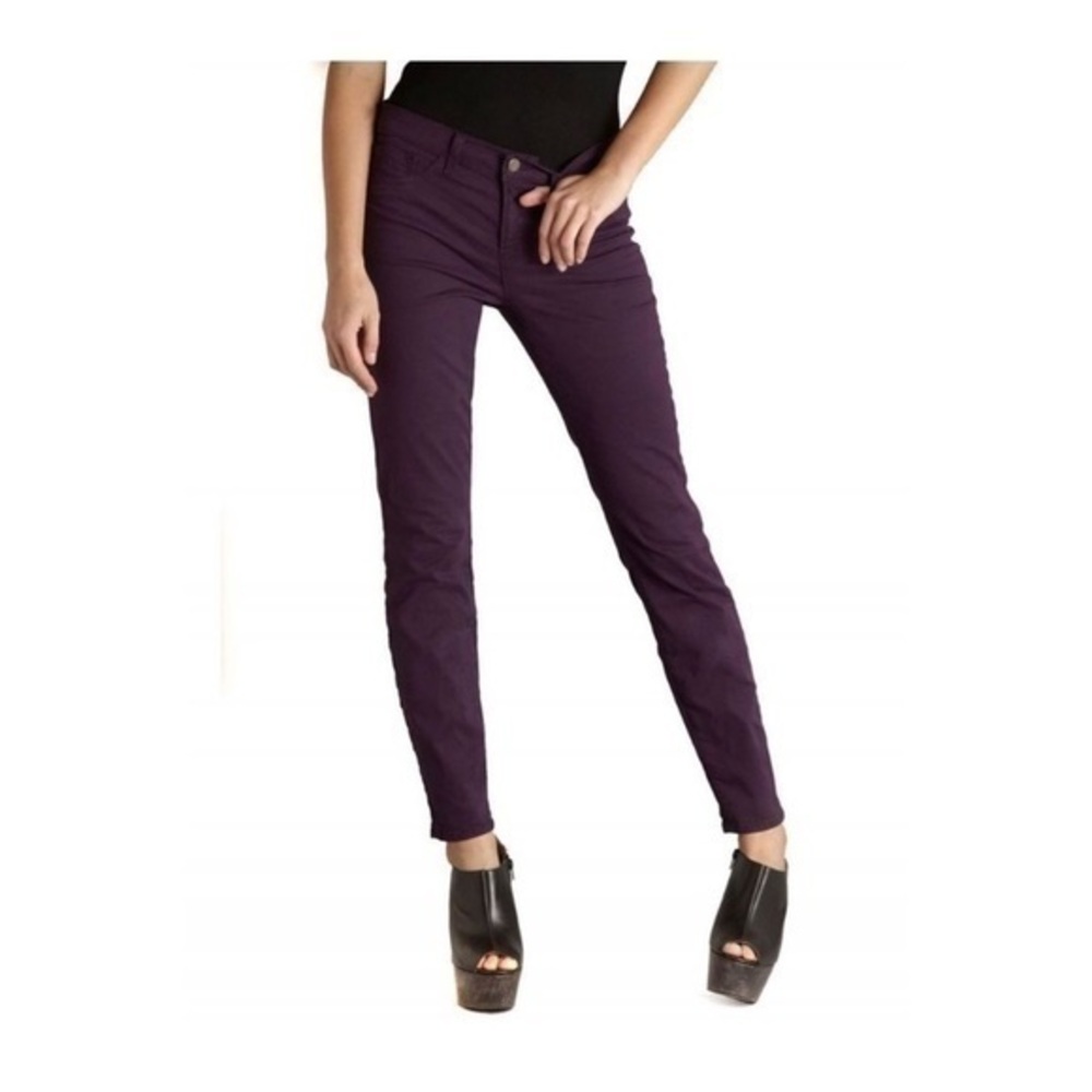 J Brand AUBERGINE Skinny Leg Stretch Jeans Size 27